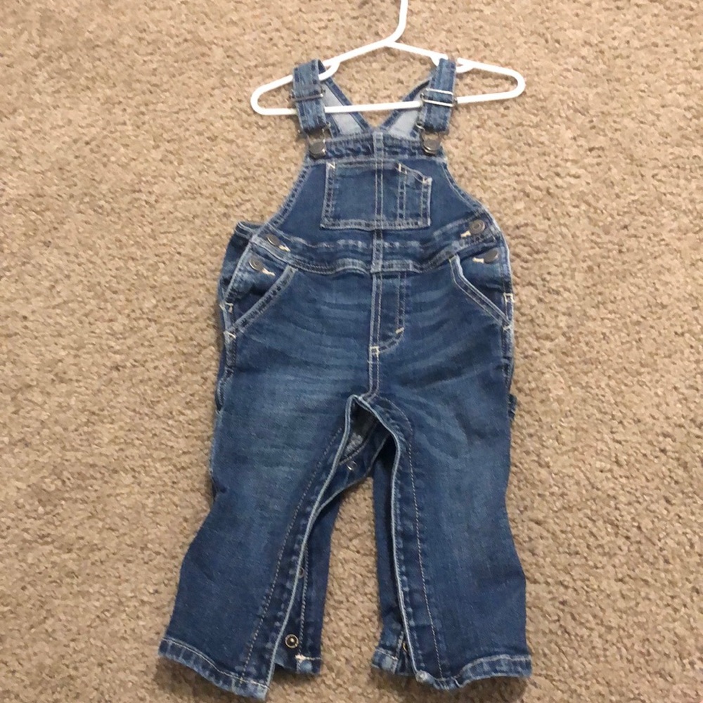 Denim overalls